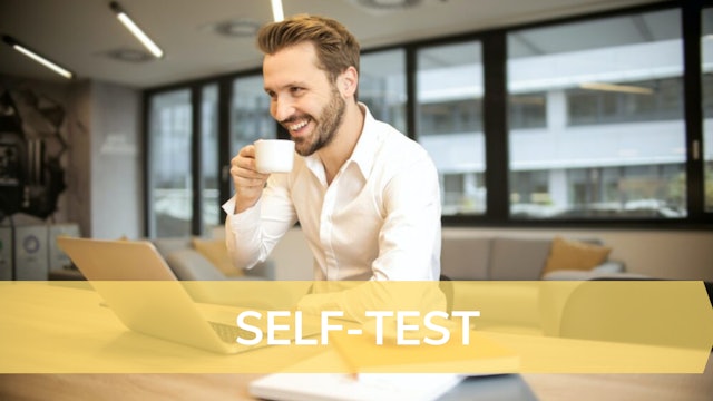 Self-test: The Work-Life self-test (1)