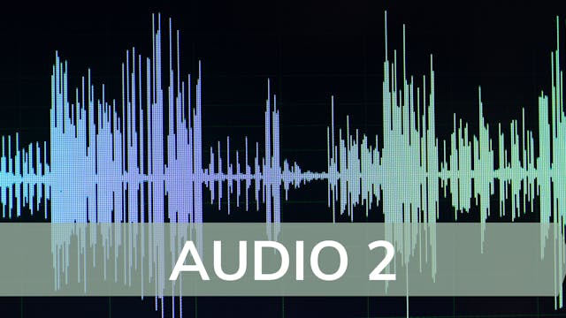 Audio 2: Visualization technique