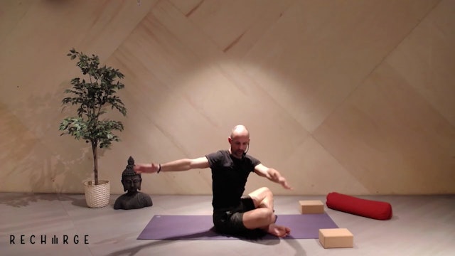 Video: Hatha Yoga sessie: Twisting and squizing to detox