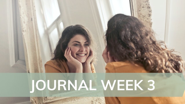 Self Reflection: Journal week 3
