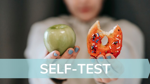 Self-Test: The How to change your habits self-test