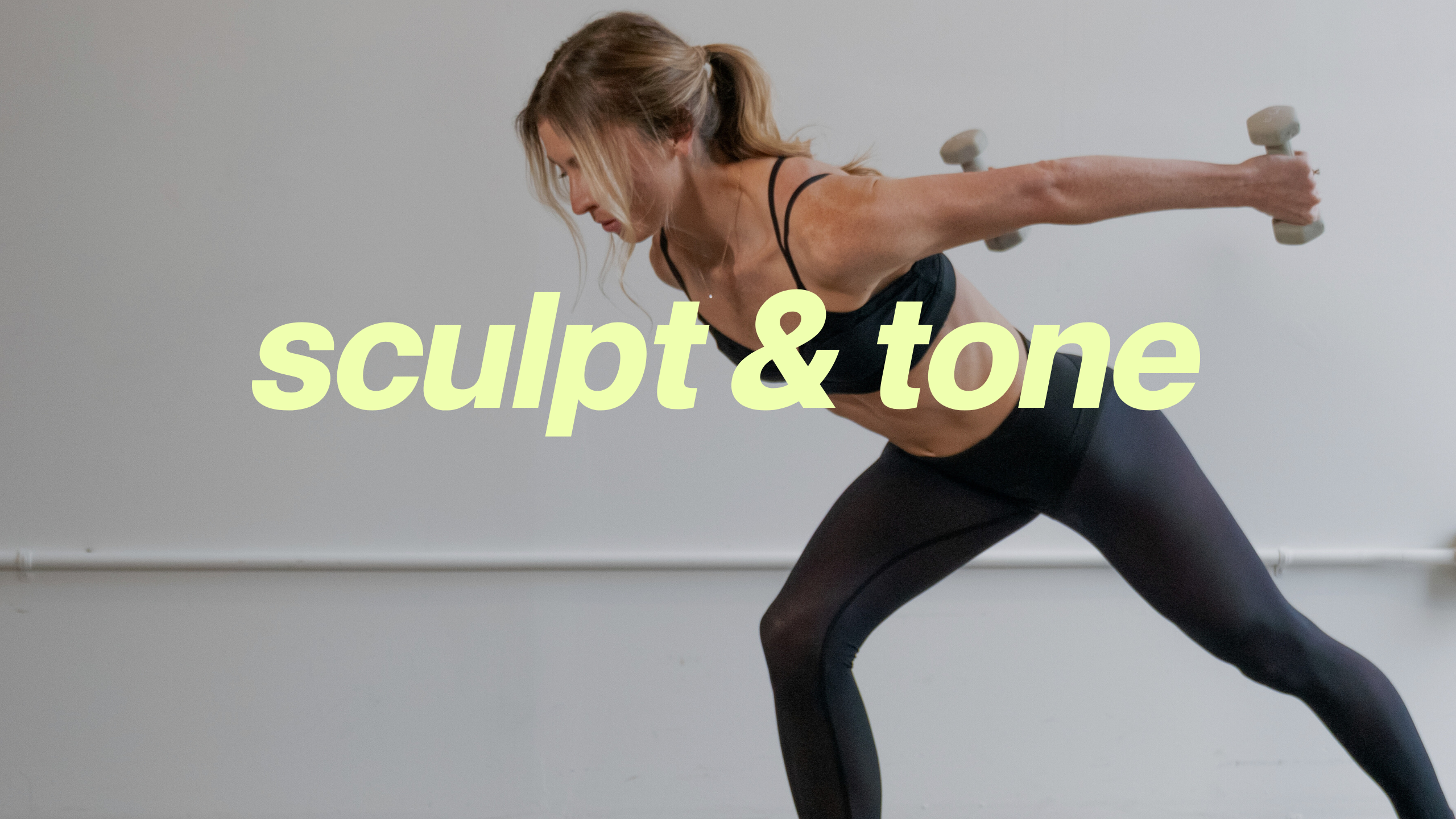 SCULPT + TONE Program