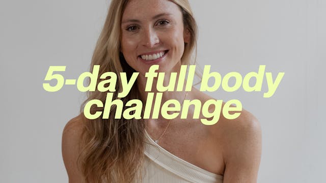 5 Days of Full Body