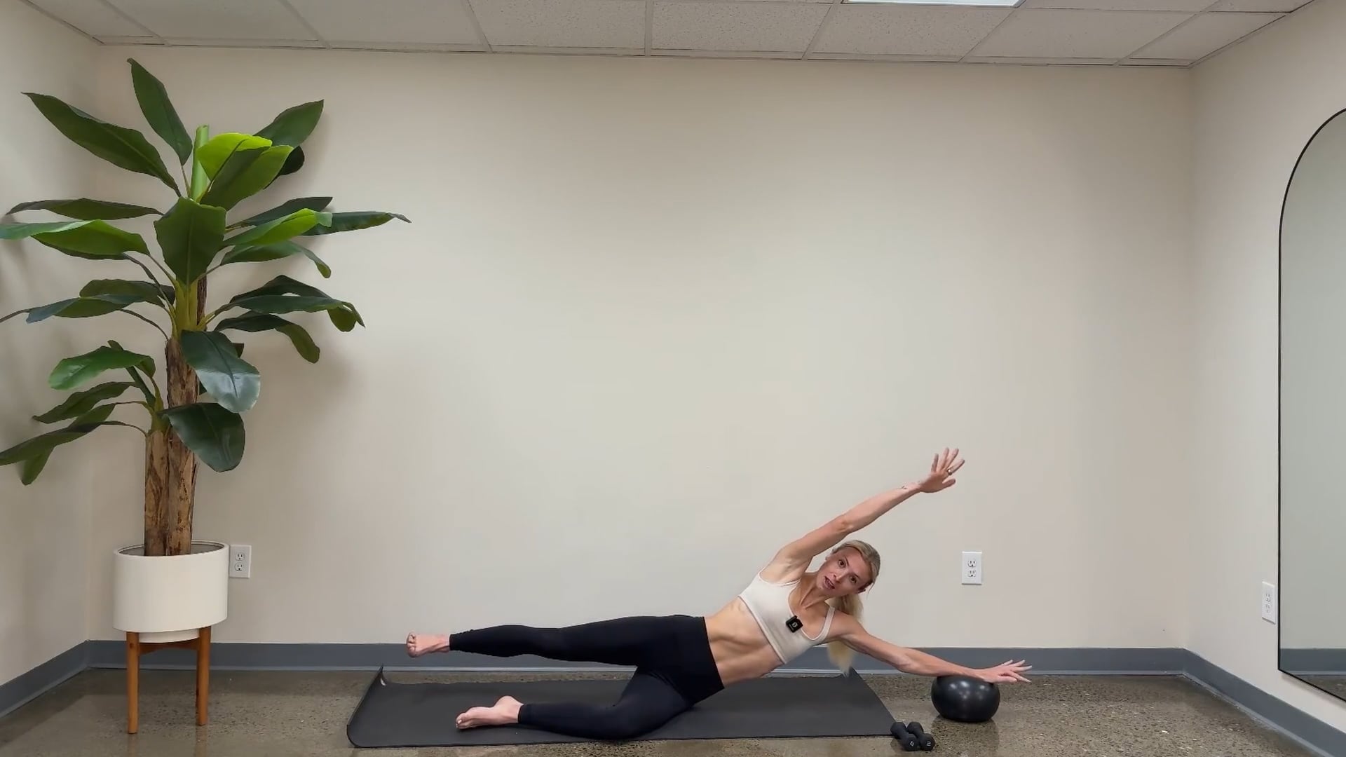 35 Minute Full Body Tone with a Ball