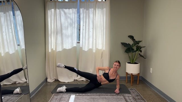 14 Minute Side Lying Lower Body