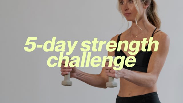5-Day Strength Program