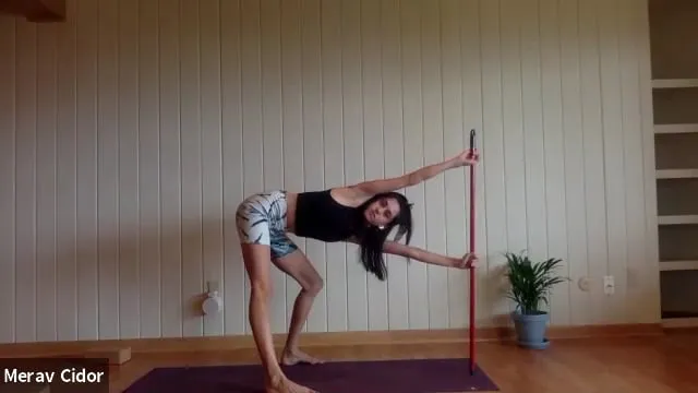 Pilates/Yoga class with Swiffer