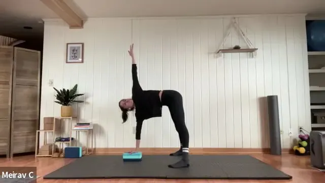 All levels Pilates class, exploring t...