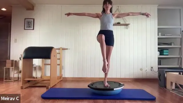 20 min with the Bosu!