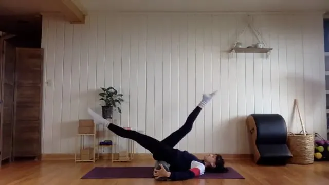 Pilates with a Roller