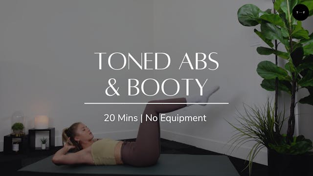 Toned Abs & Booty 
