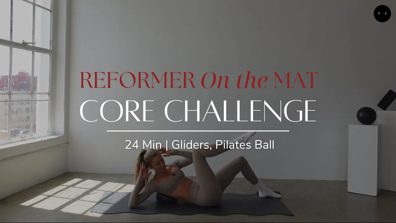 Core Challenge | Reformer On The Mat - T — F Studio