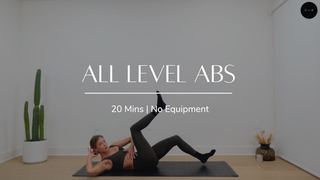 NEW All Level Abs (Monday)