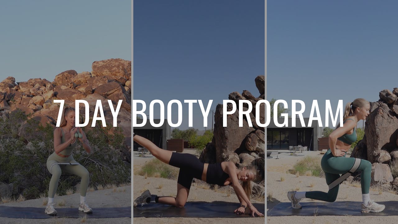 7 DAY BOOTY PLAN