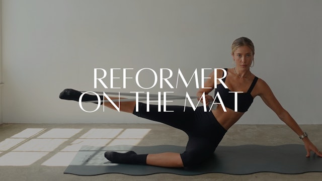 REFORMER ON THE MAT