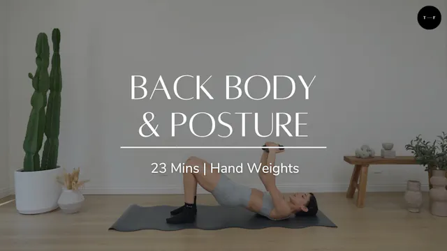 Back Body and Posture