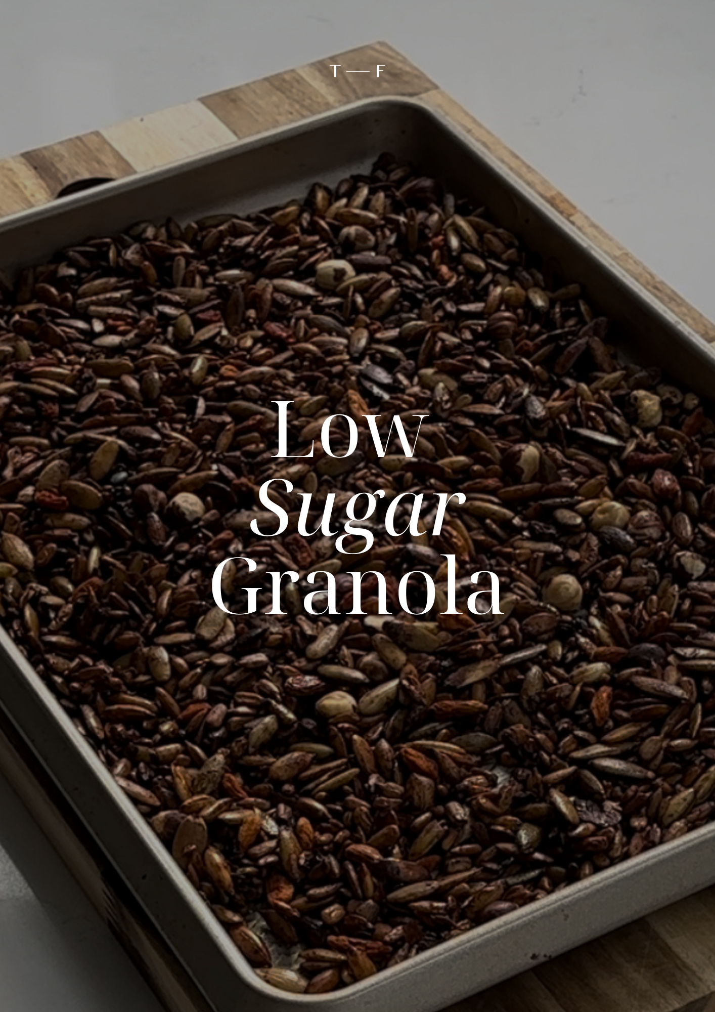 Low Sugar Granola