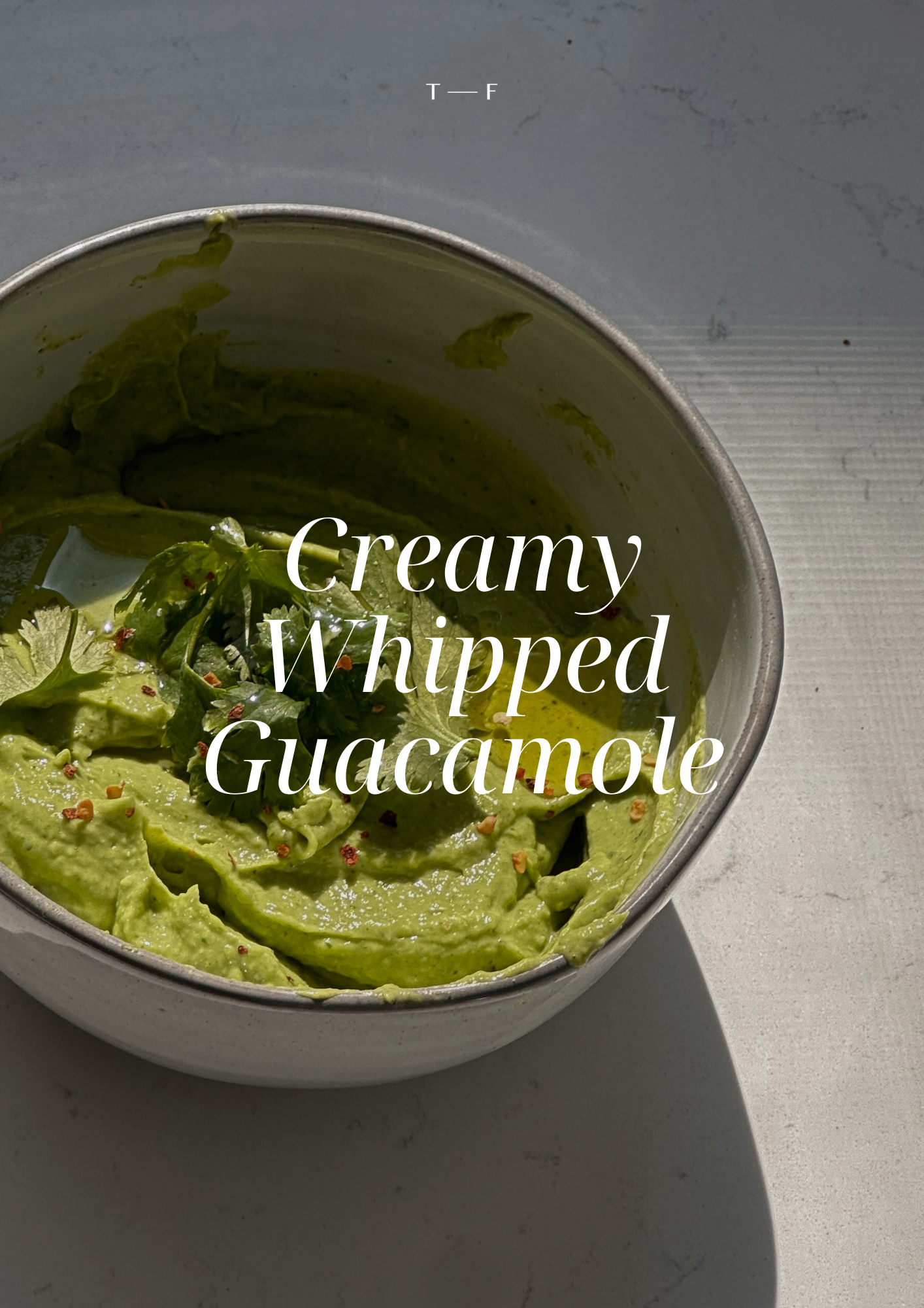 Whipped Guacamole