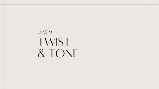 Twist & Tone | 21 Day Mind & Body | Day 9