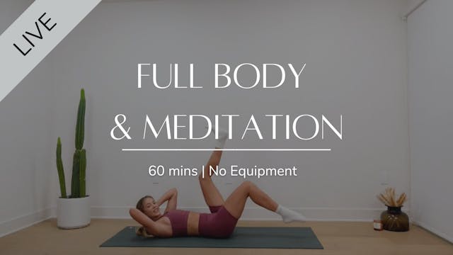 Full body & meditation
