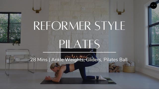 Reformer Style Pilates