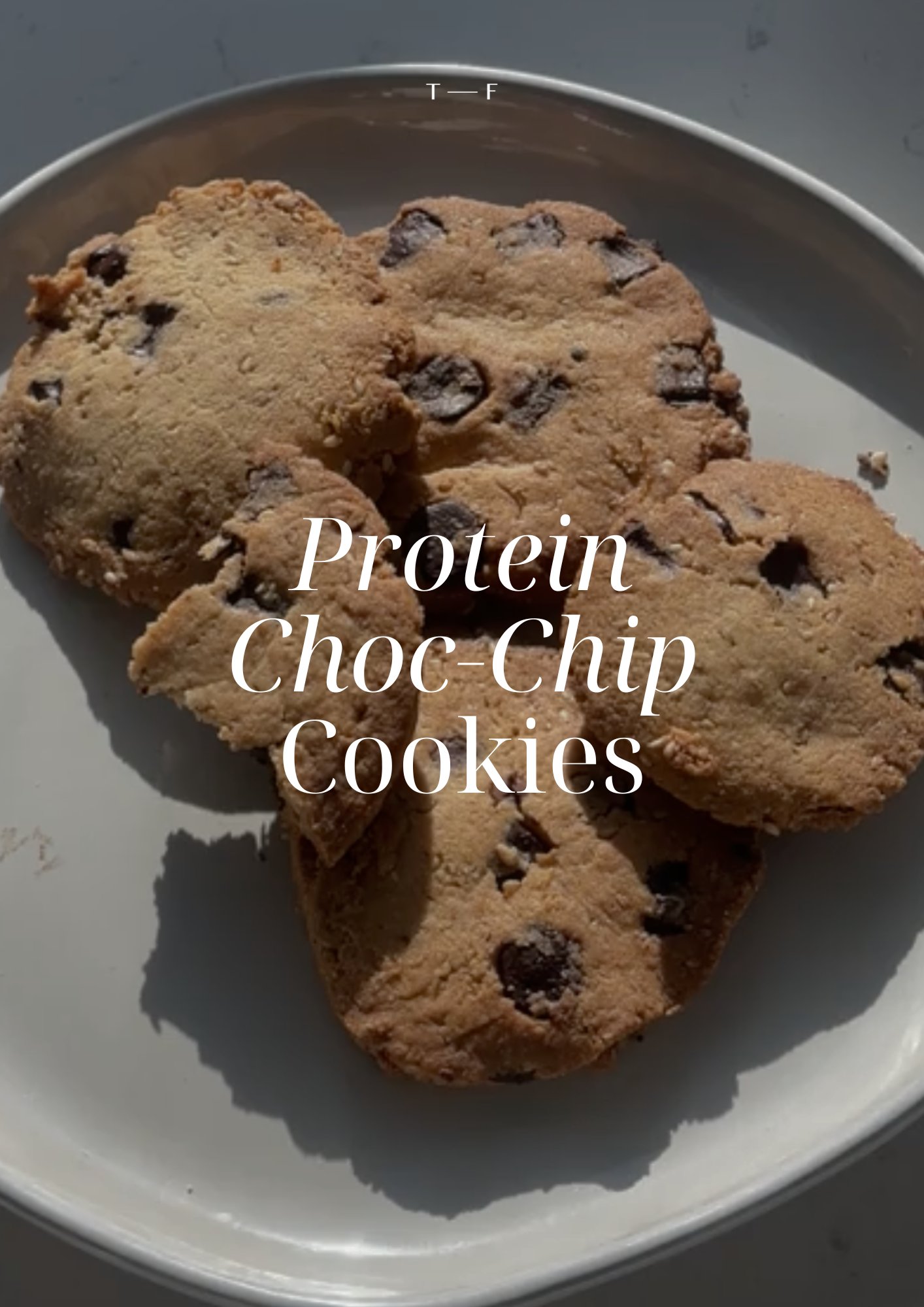 Protein Choc-Chip Cookies