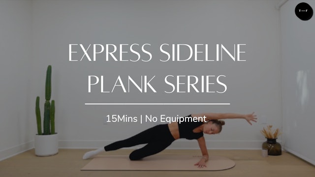 Express Sideline Plank Series