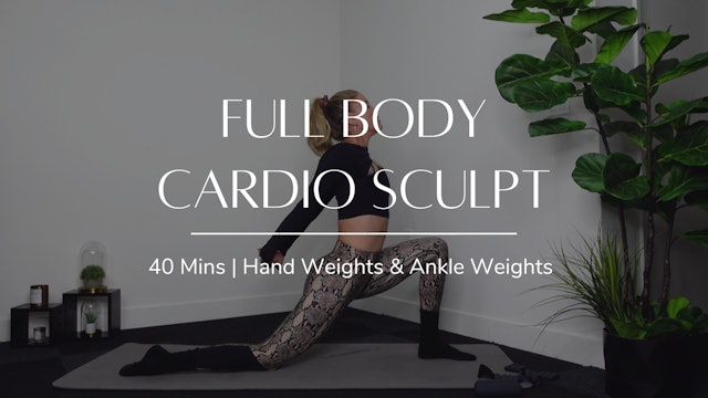 Full Body Cardio Sculpt
