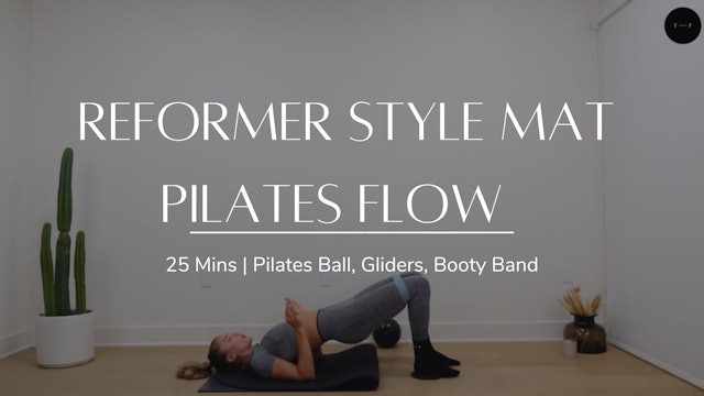 Pilates Reformer Mat - Flow