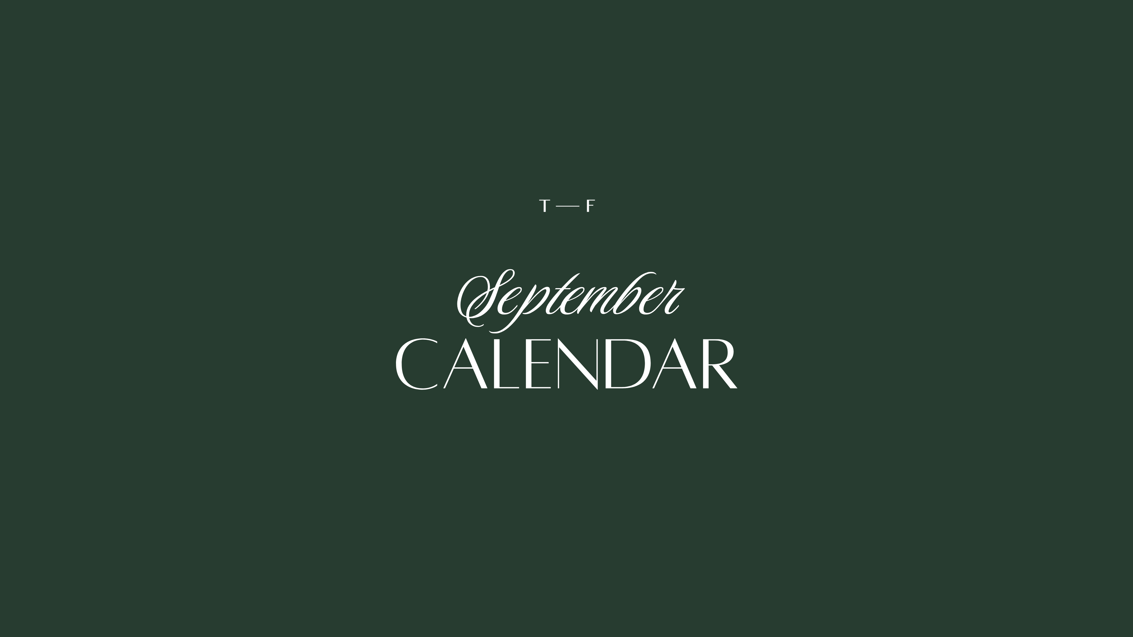 September Calendar