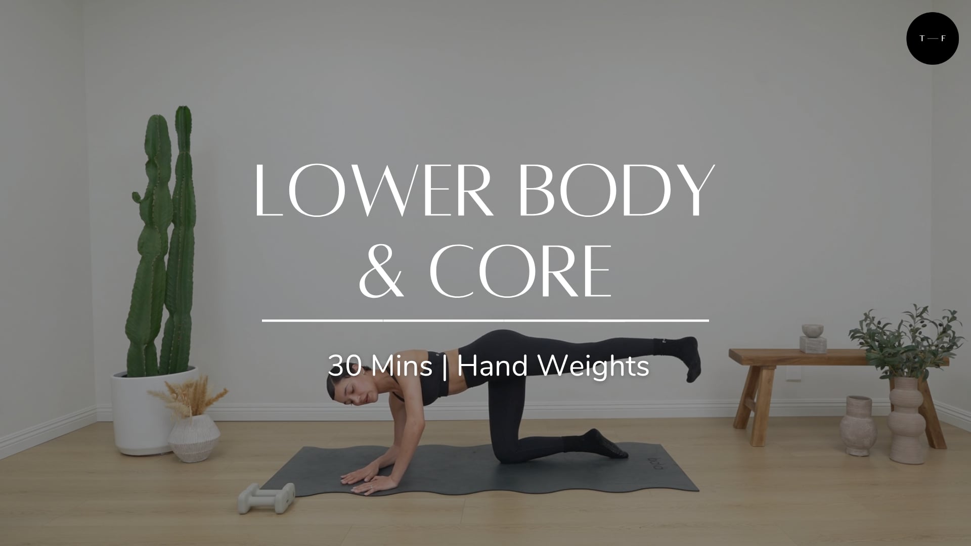 Lower Body & Core (THURSDAY)