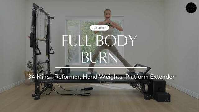 REFORMER | Full Body Burn (WEDNESDAY)