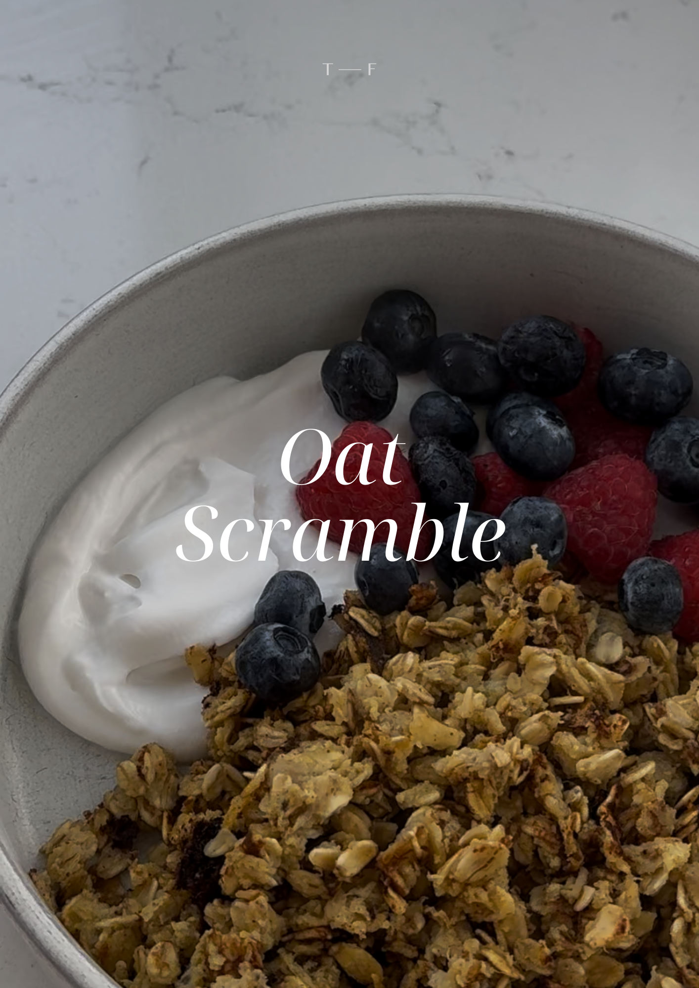 Oat Scramble