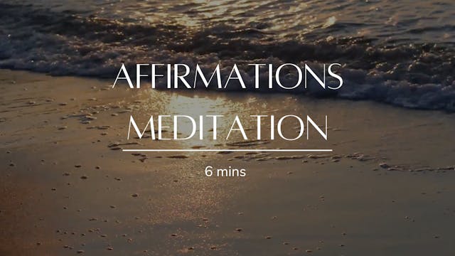 Affirmations Meditation