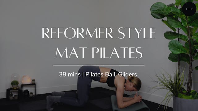 Reformer Style Mat Pilates