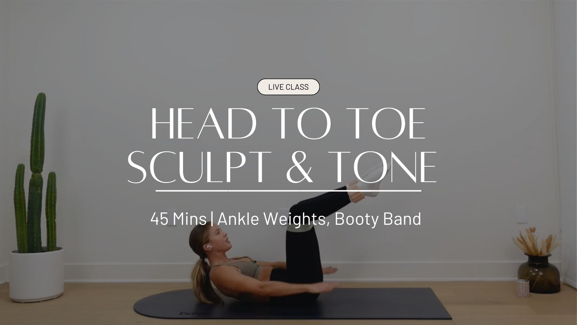 LIVE Head to Toe Sculpt & Tone