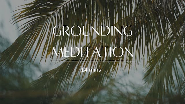 Grounding Meditation