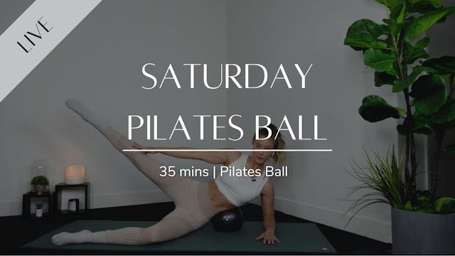 Full body with the Pilates Ball