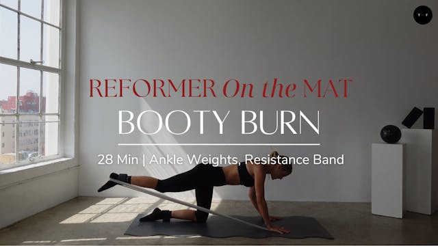 Booty Burn | Reformer On The Mat 