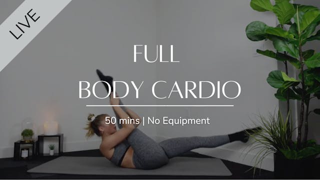 Full Body Pilates Cardio (WEDNESDAY)