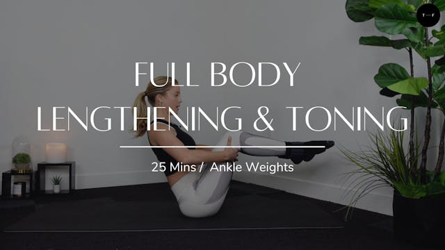 Full Body Lengthening & Toning (Satur...