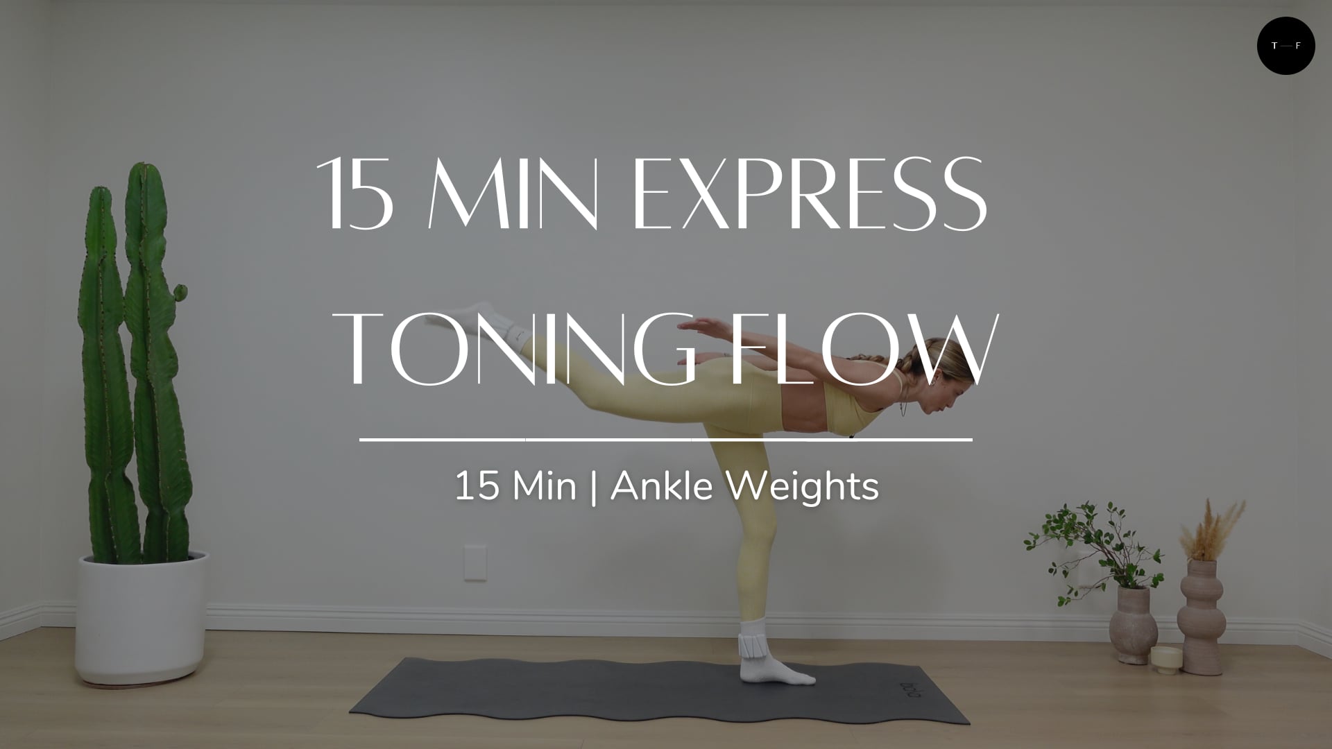 15 Min Express Toning Flow