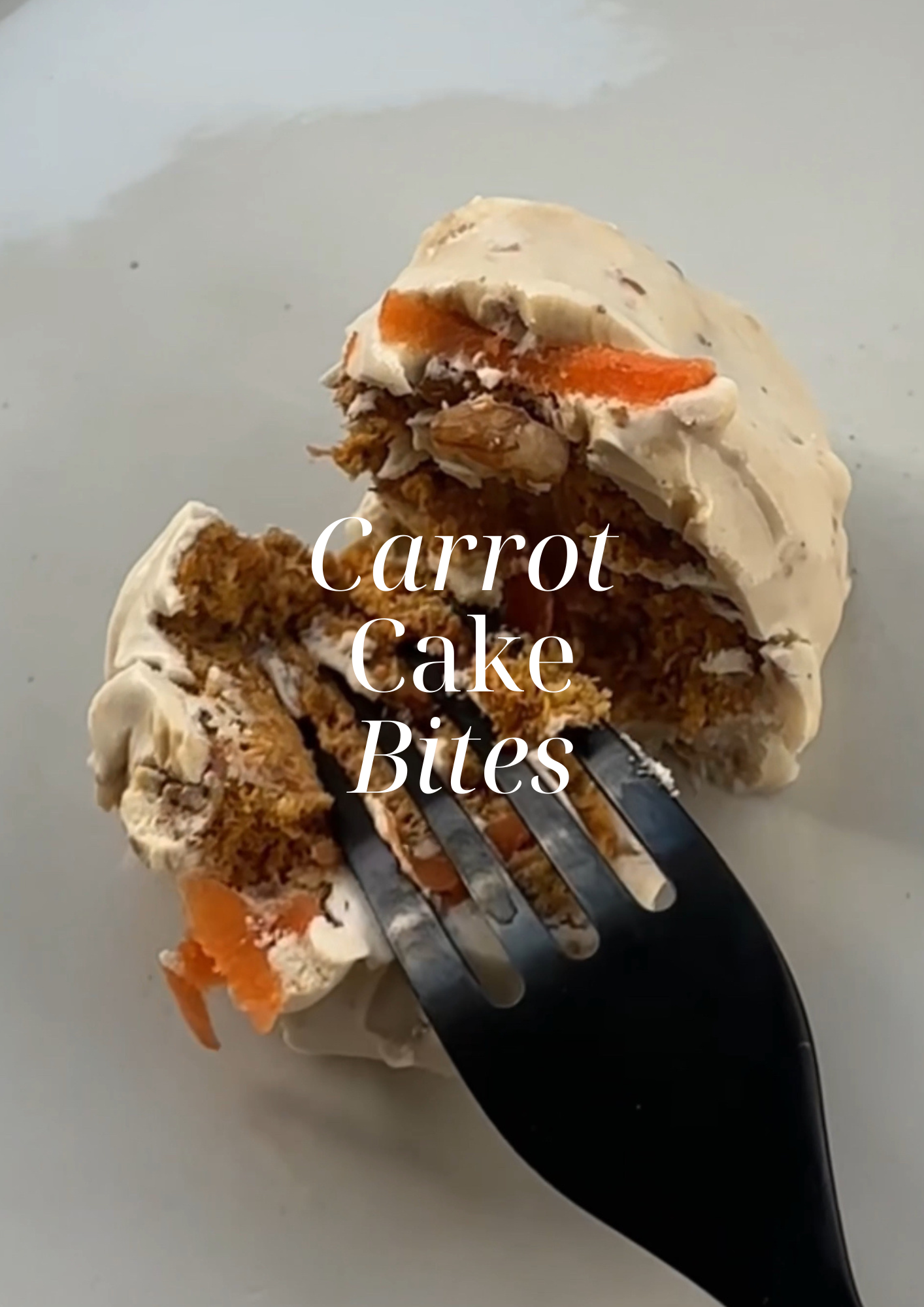 Carrot Cake Bites