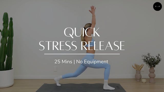 Quick Stress Release (THURSDAY)