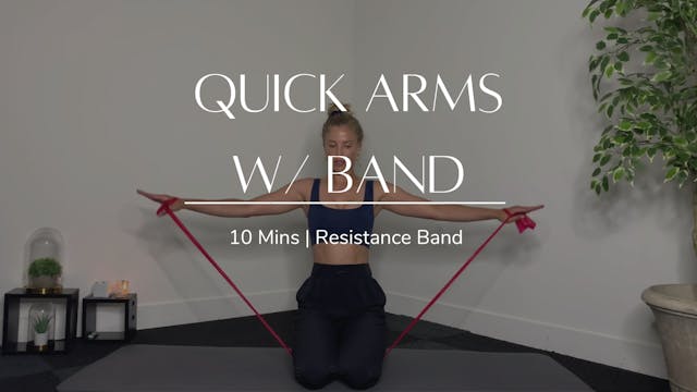 10 Min Arms With Band