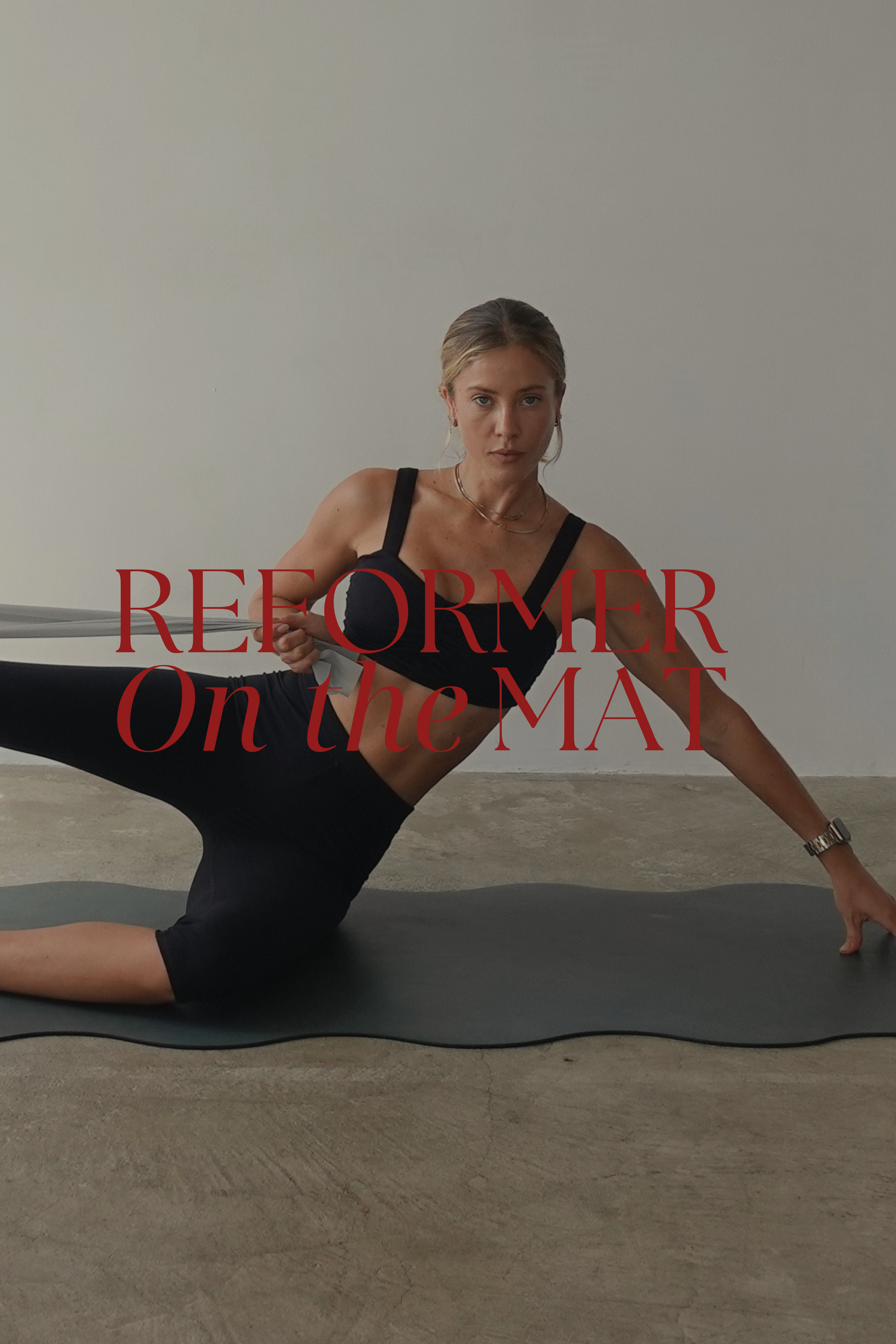 Reformer On The Mat