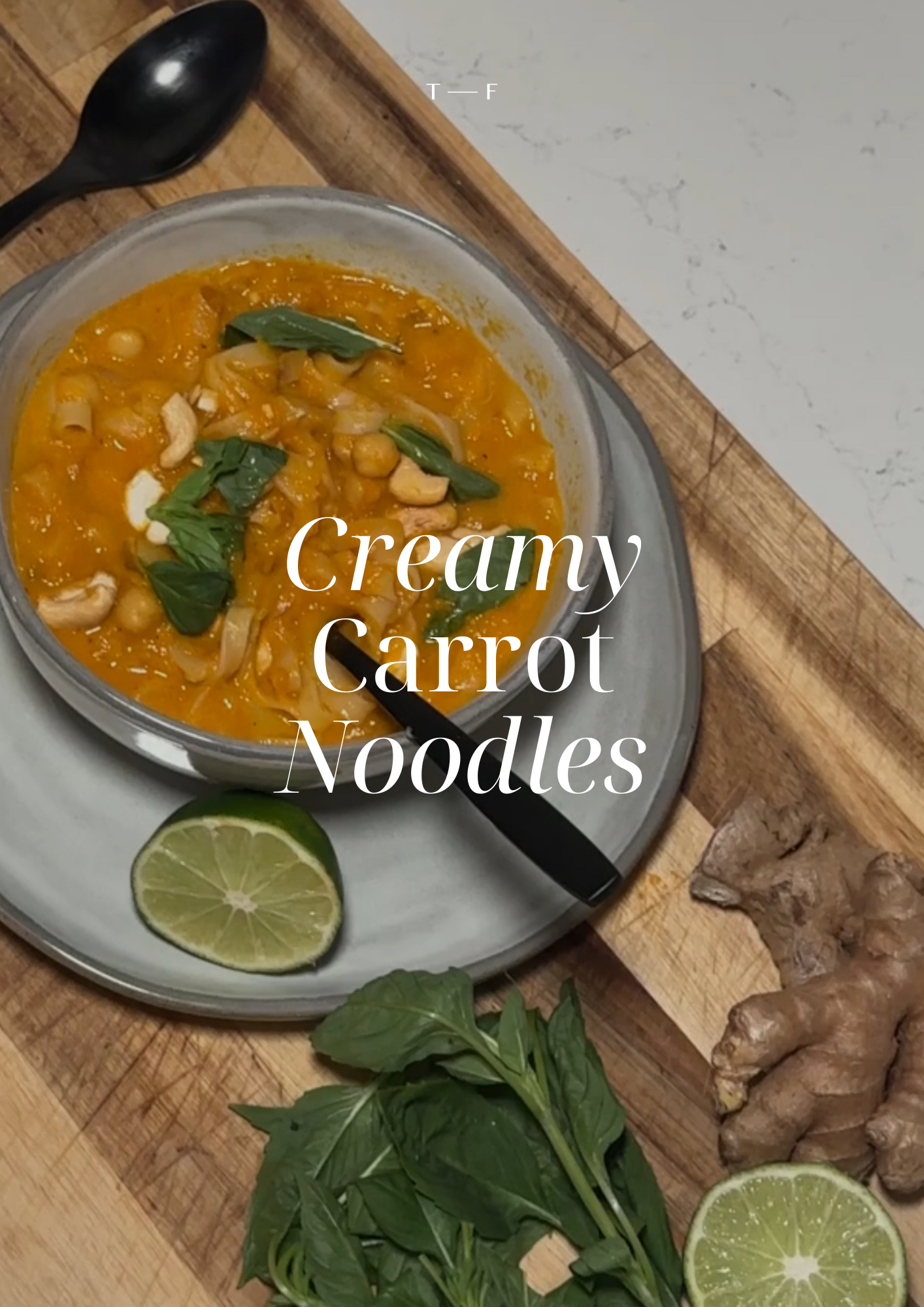 Creamy Carrot Noodles