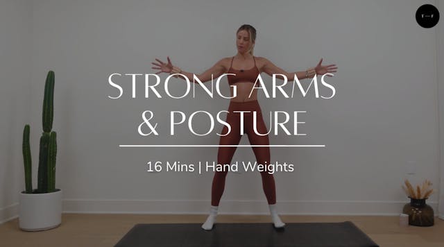 Strong Arms & Posture (FRIDAY)
