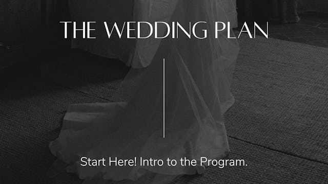 Wedding Program Intro