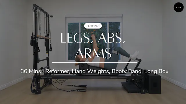 REFORMER | Legs Abs Arms (WEDNESDAY)